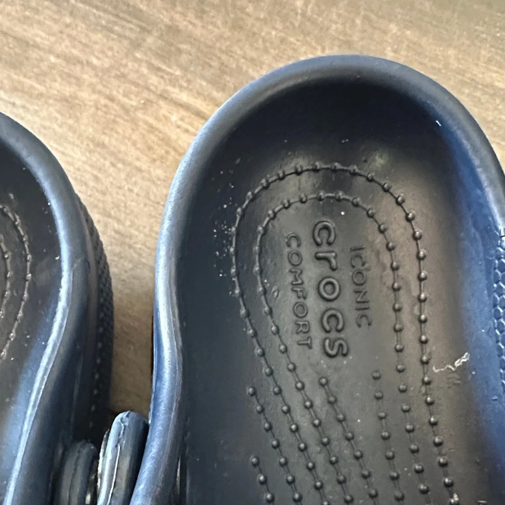 CROCS Kids Navy Slip-On Clogs